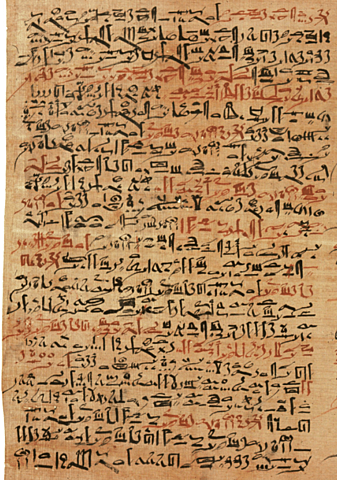 •	Papiro de Edwin Smith  1600 a.C