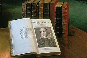 Publication of Shakespeare's First Folio