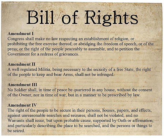 Bill of Rights adopted