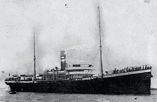 Hundimiento del transatlántico Valbanera.