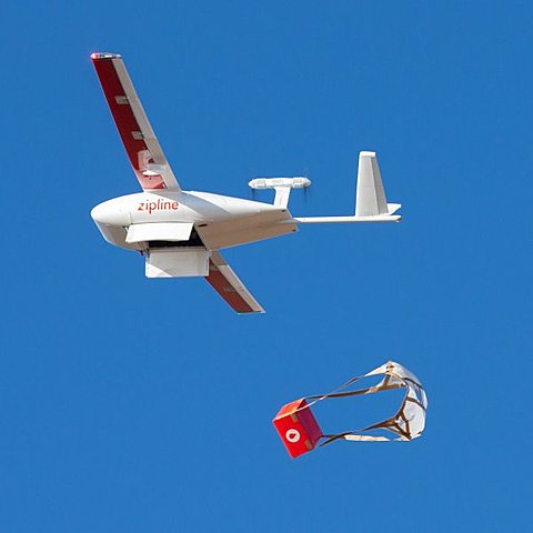 Emergency drone delivery