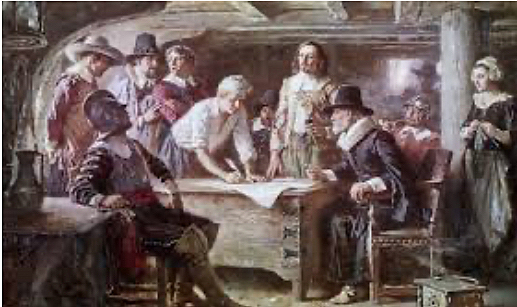 Mayflower compact established