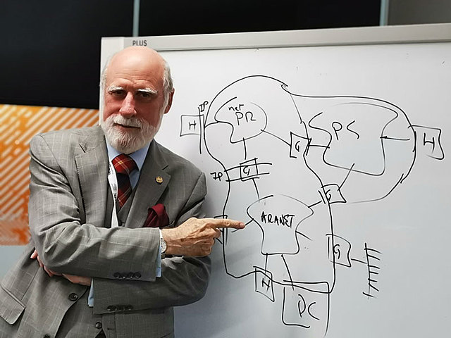 Creation of internet