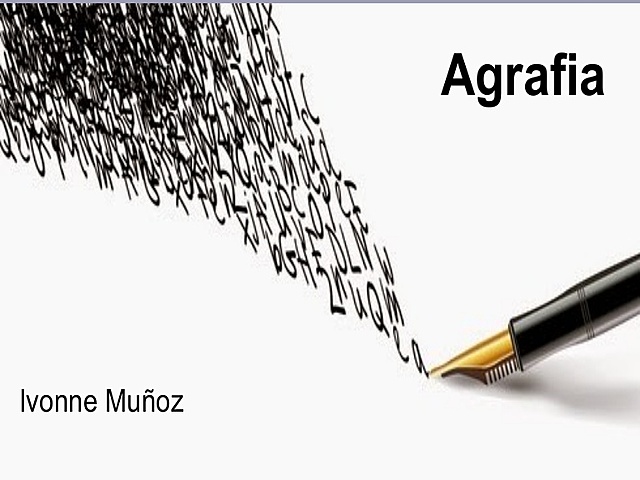 Creación del término "agrafia"