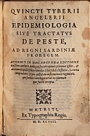 Quinto Tiberio Angelerio 1598 d.C.