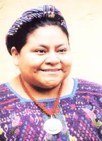 RIGOBERTA MENCHU "PREMIO NOBEL"
