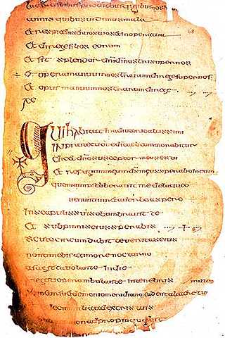 Cathach de San Columba Celta