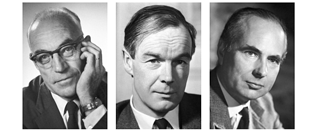 Sir Jhon Carew Eccles (1903 –1997), Alan Lloyd Hodgkin y Andrew Fielding Huxley