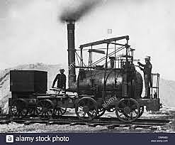 stephenson inventa la locomotora de vapor
