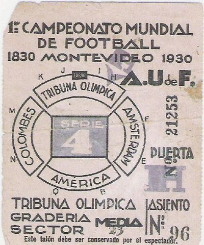 primera Copa Mundial de Fútbol