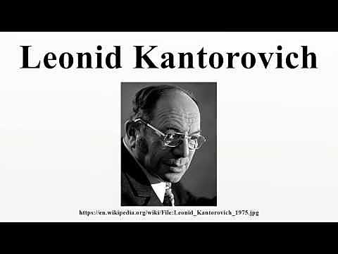 Leonid Kantorovich