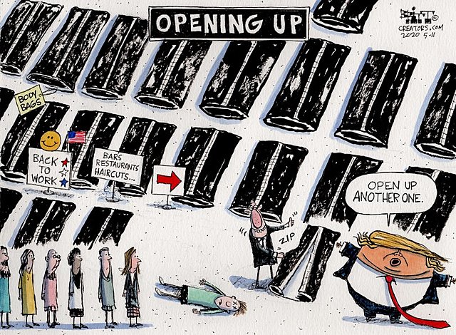 Re-opening businesses