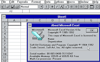 Excel 4.0