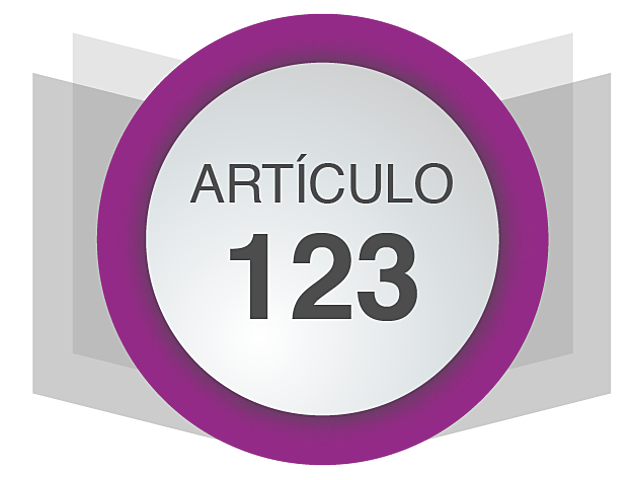 Artículo 123.
