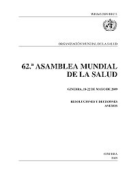 62 asamblea Mundial de Salud Publica