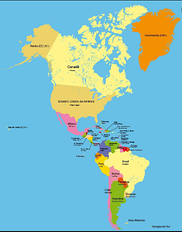 La llegada a América