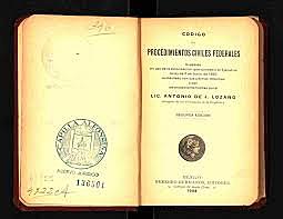 Código Federal de Procedimientos Civiles