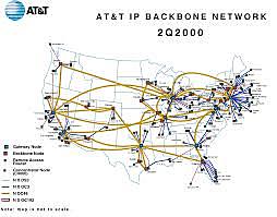 - En noviembre de este año se alcanzan los 160.000 nodos conectados. - El backbone (troncal) de NSFNET empieza a utilizar conexiones T3 de 45 Mbps. - Primera propuesta del servicio Web en el CERN (Europa).