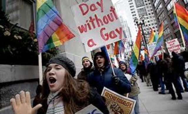 Gay couples driven out of their homes go to court