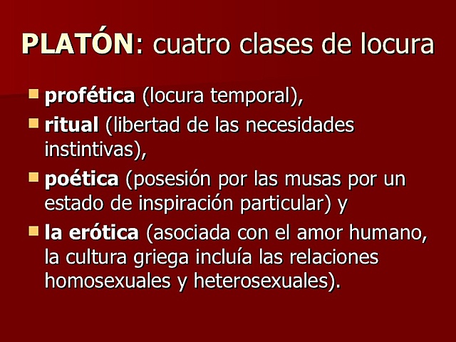 Platón y los trastornos mentales