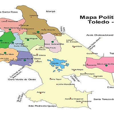 Timeline: Distritos de Toledo