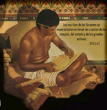 Los escribas (Egipto)