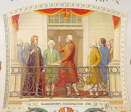 Presidential Inauguration of George Washington