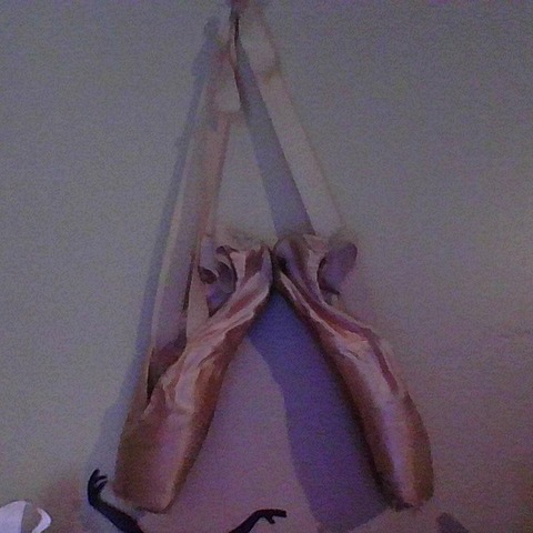 Got my first pair of Pointe shoes