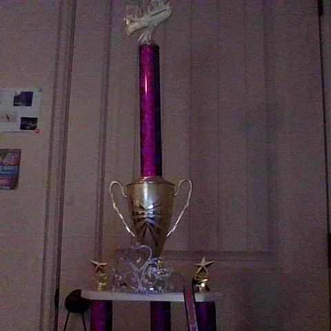 Won Queen with my solo at a National dance comepetition