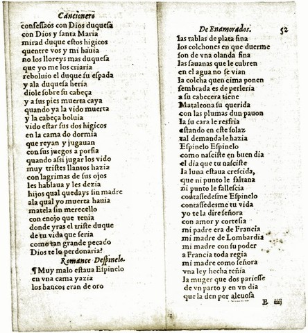 Creació del Cancionero llamado Flor de enamorados