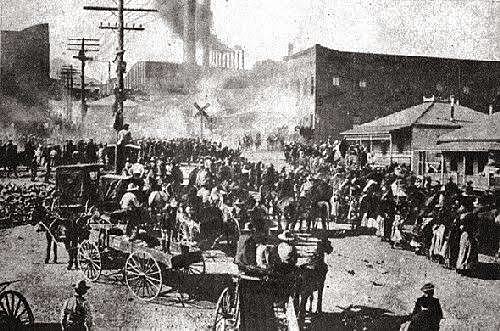 Huelgas mineras en Chihuahua 1883.