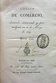 CÓDIGO DE COMERCIO ESPAÑOL 1829