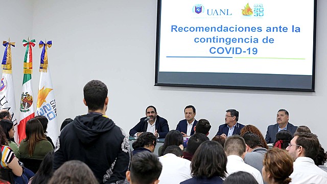 Se crea la Comisión Especial para Prevención y Atención del COVID-19, del Honorable Consejo Universitario, la cual integran expertos del área de la salud de escuelas y facultades de la UANL
