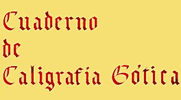 CALIGRAFIA GOTICA TEXTURA