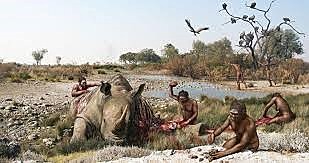 AUSTRALOPITHECUS AFRICANUS 17 Y 18 millones de años