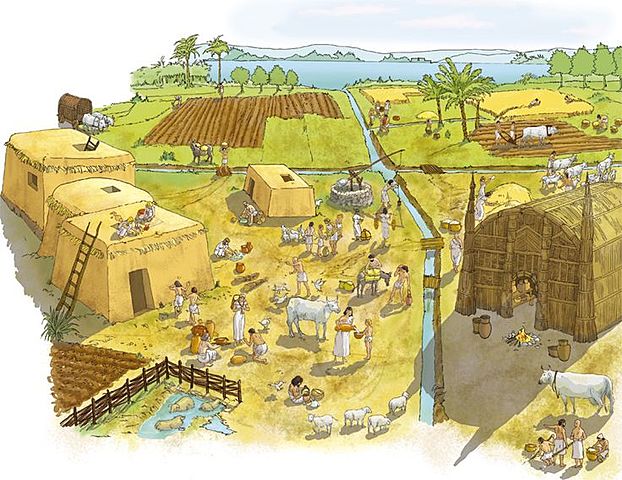 Development of agriculture in Mesopotamia