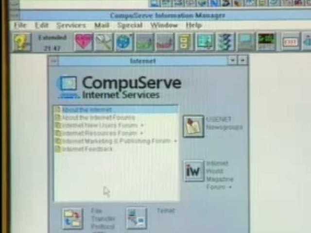 La Web comenzó a estar al alcance del público.