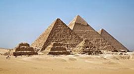 Timeline: las pirámides de giza