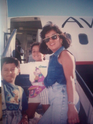 Mi primer viaje en avión