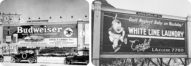 Primera Gran Valla Publicitaria.