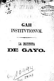 INSTITUTA DE GAYO