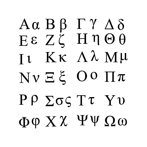 Alfabeto Griego