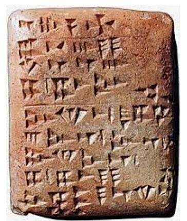 Invención de la escritura.