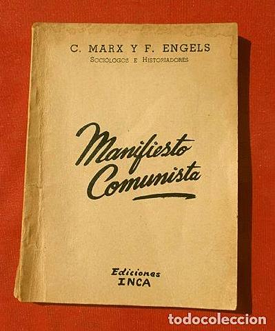 El manifiesto comunista.