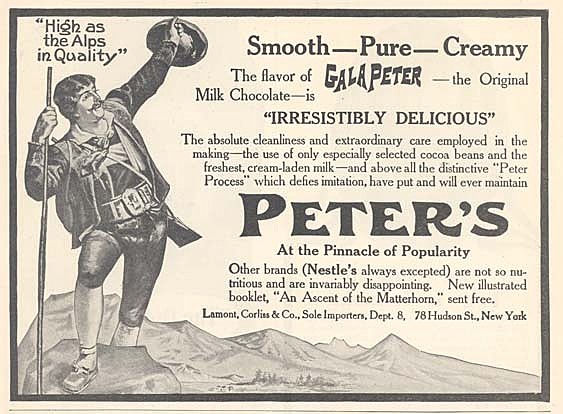 Aparece el primer chocolate con leche