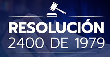 Resolucion 2400 de 1979