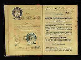 Primer código de comercio en México.