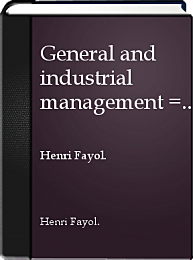 Administration industrielle et général