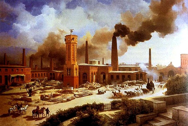 Comienzo de la Primer Revolución Industrial