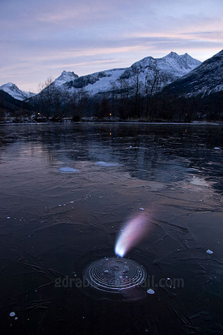 He discovered 'swamp gas' and was the first person to isolate the methane from the swamp gas